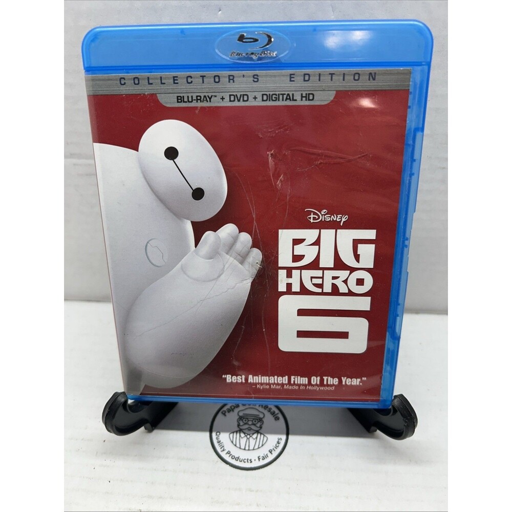 Big Hero 6 - Blu-ray, 2014, Region Free, Widescreen, Fast Shipping - NO DVD INCL